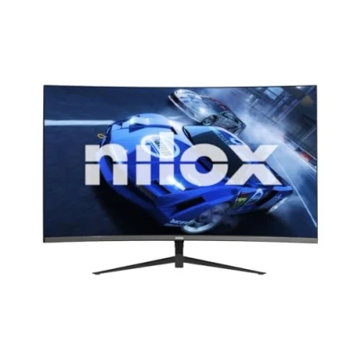 Imagen de Nilox NXM27FHD18001 Monitor Curvo 27&quot;, VA, Pantalla Gaming 180Hz, PC con Reducción de Luz Azul, Conexiones HDMI y DP