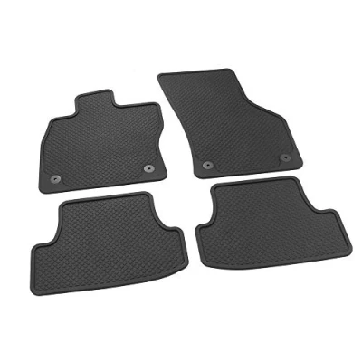 Imagen de Seat 5F0061500A041 Juego Completo de Alfombrillas Goma, para Todo Tipo Clima, Color Negro, Solo SC/3 Puertas