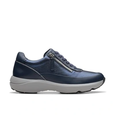 Imagen de Clarks Tivoli Zip, Zapatillas Mujer, Navy Combi, 41 EU