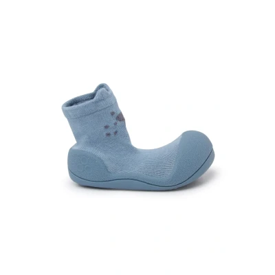 Imagen de Attipas niño Animals Blue Barefoot Color Azul Calzado Respetuoso Ideal para guarderias Gateo y Primeros Pasos Algodon con Certificado Oeko Tex Muy comodas 21.5