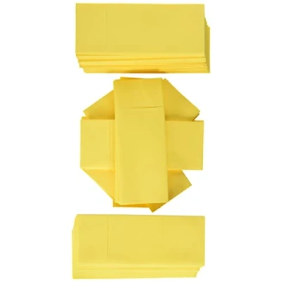 Imagen de Alvotex Servilletas Airlaid, Papel, Amarillo, 50 Unidades