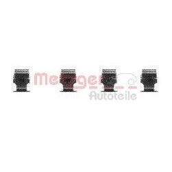 Imagen de METZGER 109 1673 Kit de accesorios, pastillas frenos MITSUBISHI: PAJERO 4, 3, ASX SUV