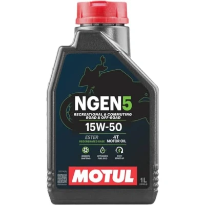 Imagen de Motul Ngen 5 4T 15W 50 1L Aceite de motor 111833