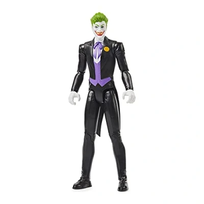 Imagen de HUNGARY TOYS Figuras 30CM The Joker 6062916 SPIN Master Batman Muñecos acción, Multicolor (8016062916)