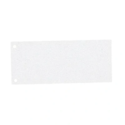 Imagen de Esselte Separadores Archivador de Banda, Cartón 1/3 para Hojas A4, Pack 100, Extra Ancho, Blanco, 100% Reciclado, 20998
