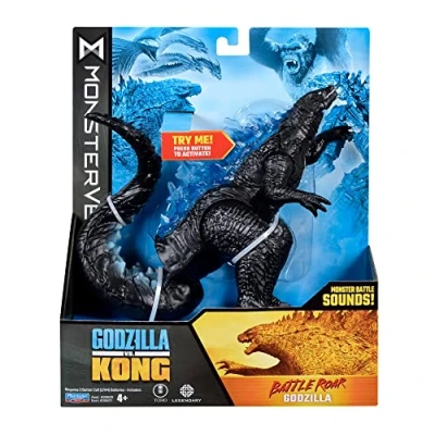 Imagen de MonsterVerse MNG05210 Godzilla de vs Kong Figuras Deluxe 18 cm con Sonidos