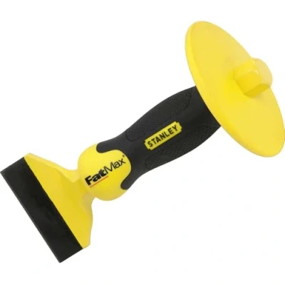 Imagen de Stanley FatMax Cincel para ladrillos CON PROTECTOR 100 x 215mm 4 18 328, Amarillo, 5.1 cm