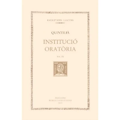 Imagen de Institucio Oratoria Vol. Ix (rustica)