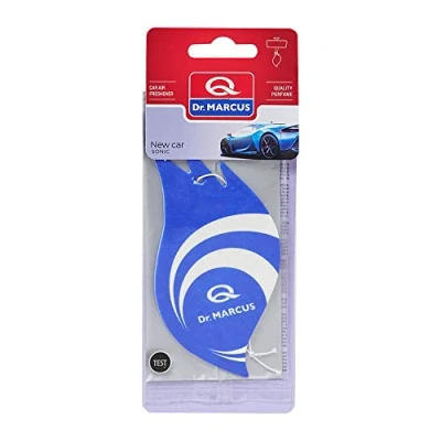 Imagen de Dr. Marcus Sonic New Car colgante de fragancia para coche hasta 49 días Ambientador 15 Gramos