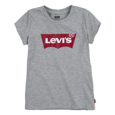 Imagen de Levi&#039;s Lvg ss batwing tee Niñas Gris (Light Grey Heather 01) 8 años