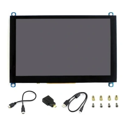 Imagen de waveshare 5 Inch Capacitive TFT Touch Screen 800x480 LCD Display H HDMI Module for Raspberry Pi/BB Black/Banana Pi/PC Windows 10/8.1/8/7 Support Microsoft XBOX360/Sony PS4/Nintendo