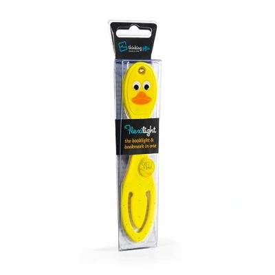 Imagen de Flexilight Leselicht (Badeente) 2 in 1 Leselampe &amp; Lesezeichen Geschenk für Leser, Buchliebhaber Deutsche Ausgabe: Superdünne und