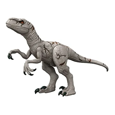 Imagen de Mattel Jurassic World Dinosaurio veloz super colosal Juguete para niños (HFR09)
