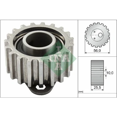 Imagen de INA 531 0204 10 Polea tensora, correa dentada FORD: MONDEO 2 Kombi, Escort Classic Hatchback