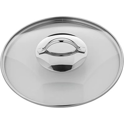 Imagen de WMF 6051239990 Einh. Tapa de Repuesto con Mango Redondo 24 cm, Vidrio, Plata
