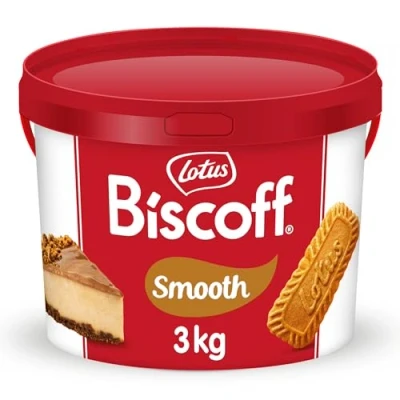 Imagen de Lotus Biscoff Crema para Untar Cremoso Sabor a Galleta Caramelizada Vegano Sin Frutos Secos Colorantes ni Aromas Añadidos 3kg