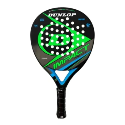 Imagen de Dunlop Impact X Treme Pro LTD Rough (Green)… Pala de Padel, Adultos Unisex, Verde, Normal