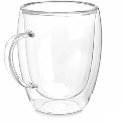 Imagen de Taza Mug Transparente Vidrio de Borosilicato 343 ml (24 Unidades)