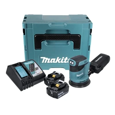 Imagen de Lijadora excéntrica 18 V LXT (2 x 3,0 Ah) en MAKPAC MAKITA DBO180RFJ