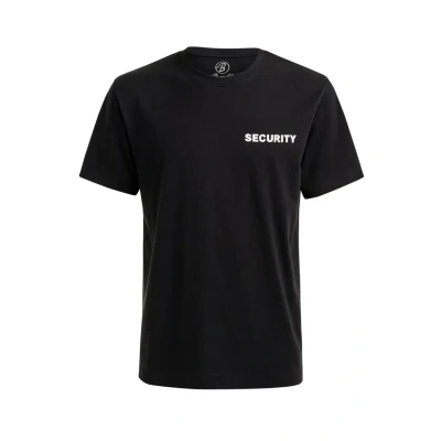 Imagen de Brandit Security Camiseta estampada, Hombre, Talla: Large, Black
