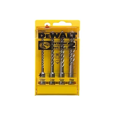 Imagen de DeWalt DT9702 QZ Pack de 4 brocas percusión SDS Plus Extreme 2, en caja plástico