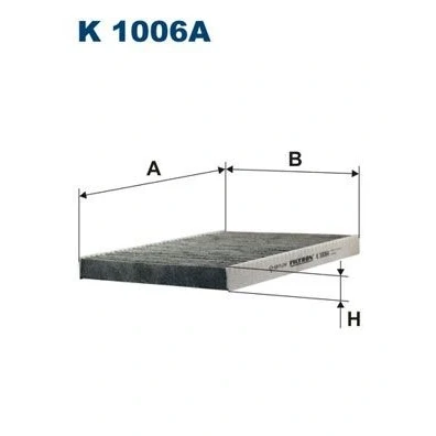 Imagen de Filtro de habitáculo FILTRON K1006A