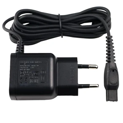 Imagen de Anakel Home Cargador Afeitadora Compatible con Philips OneBlade, Modelos HQ HS HC RQ AT PT MG BT BG 15V, 5.4W, 350 mAh, Color Negro