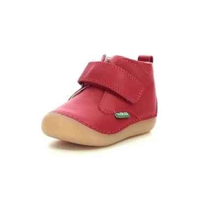Imagen de Kickers Zapatos de bebé para niños, Talla: 18, Rouge