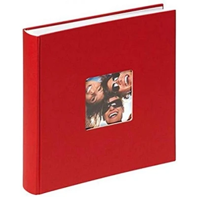 Imagen de Walther Design Álbum de Fotos Fun, con Recorte para Foto, Color Rojo, 30 x cm