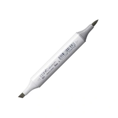 Imagen de Copic Sketch W 4, Gris cálido n.º Rotulador doble con punta mediana y pincel