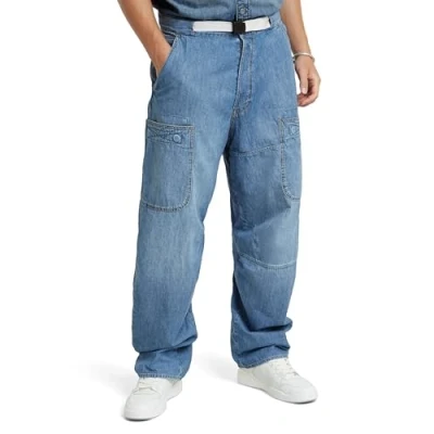 Imagen de G Star Travail 3D Relaxed Vaqueros boyfriend, Hombre, Talla: 36x36, Faded thames