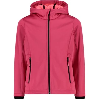 Imagen de CMP Chaqueta Kid G Con Capucha Fija, Softshell Unisex niños, Fucsia (Fucsia Mel.), 176