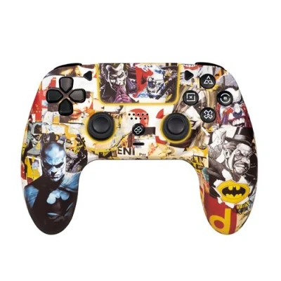 Imagen de Gamepad FR TEC Batman, Inalámbrico, 10 horas de autonomía, Para PS4 y PC, Con luz LED
