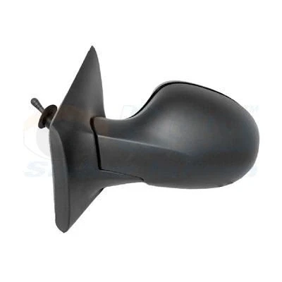 Imagen de espejo retrovisor Van Wezel 4371803 izquierda negro rugoso completo, asférico, ajustable desde interior RENAULT: TWINGO 2 norauto, oscaro,