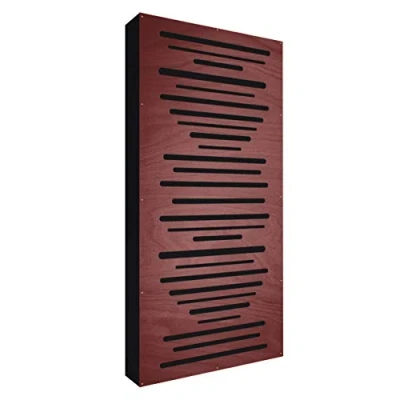 Imagen de Addictive Sound Panel Acustico &#039;AbFuser Wood&#039; 100x50x11 cm Difusor De Madera Paneles Acusticos Para Estudio Música En Casa Caoba