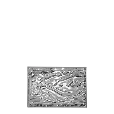 Imagen de Kartell Dune Bandeja, Gris Cromo, Pequeña, 46 x 32 2.5 cm