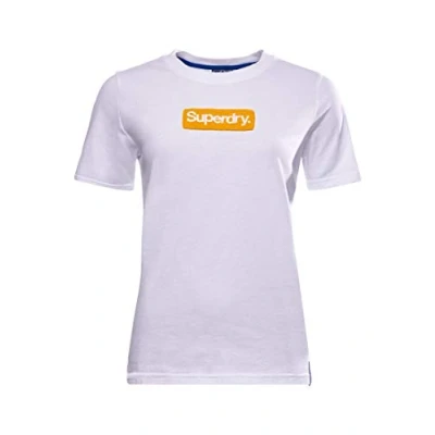 Imagen de Superdry CL Workwear tee Camiseta, Blanco Brillante, XS para Mujer