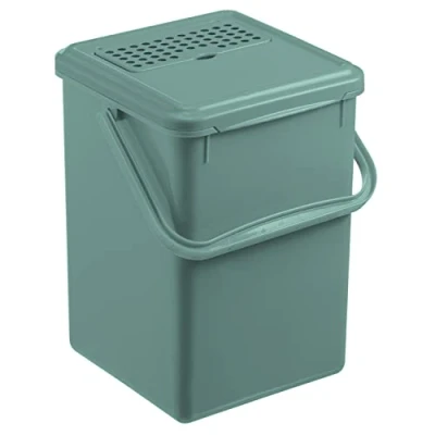Imagen de Rotho Cubo de compost orgánico 9 L con carbón activo