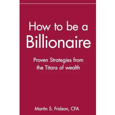 Imagen de How to be a billionaire paperback