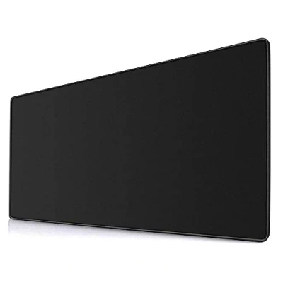 Imagen de YEBMoo Alfombrilla de ratón para Juegos XL extendida y Gruesa Grande (600 x 300 3 mm) Teclado Ordenador, (60x30 Black001)
