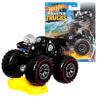 Imagen de Mattel Monster Trucks Hot Wheels 1:64 Die Cast Vehículos Coches, Vehículo:Rodger Dodger (FYJ44)