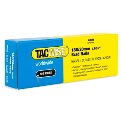 Imagen de Tacwise 1709 chiodi brad galvanizzati tipo 18g / 20 mm, confezione da 4000