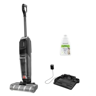 Imagen de BISSELL CrossWave OmniForce Edge, Aspiradora de Mano Sin Cable, Aspirado y Mopa al Mismo Tiempo o Solo Modo Aspirado, Escoba Vertical Potente, Tecnología ZeroGap, 240m² Limpieza Multisuperficie, 4017N