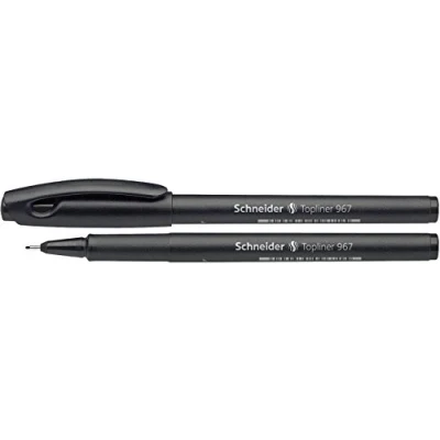 Imagen de Schneider Schreibgeräte Topliner 967 Rotulador de punta fina (0,4 mm), color negro
