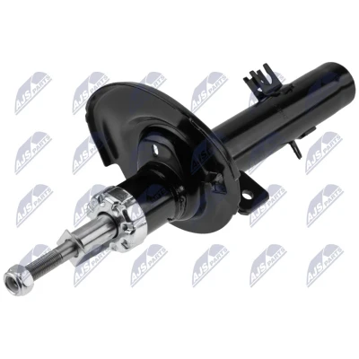 Imagen de NTY A PE 011 amortiguador Eje delantero, izquierda Presión de gas Columna Espiga arriba PEUGEOT: 208 I Hatchback (CA