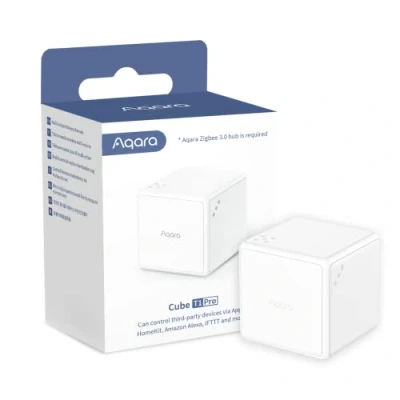 Imagen de AQARA Cubo de Control T1 Pro, REQUIERE UN ZIGBEE 3.0 HUB, 6 Lados para Controlar Escenas y Diversas Acciones Dispositivos Inicio Inteligente, Soporta HomeKit, Alexa e IFTTT