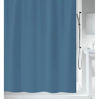 Imagen de MSV Cortina de Ducha Azul Marino 180 cm