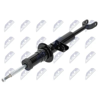 Imagen de NTY A BM 042 Amortiguador Eje delantero, izquierda Presión de gas con muelle tope Espiga arriba BMW: 5 Sedán (F10) 528 i, 530i 3.0