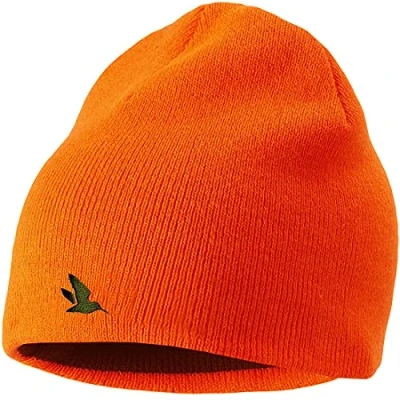Imagen de Seeland gorro reversible de caza naranja señal cálido verde para cazadores