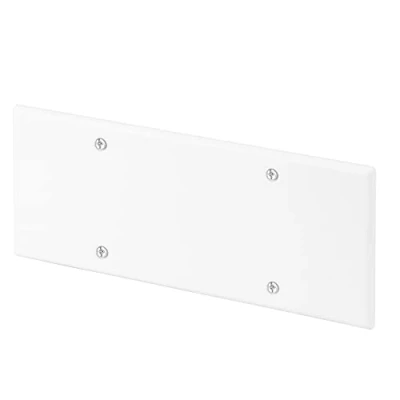 Imagen de Poly Pool PP8233 Tapa de cajas rectangulares 6 módulos IP40 con tornillos fijación, color blanco
